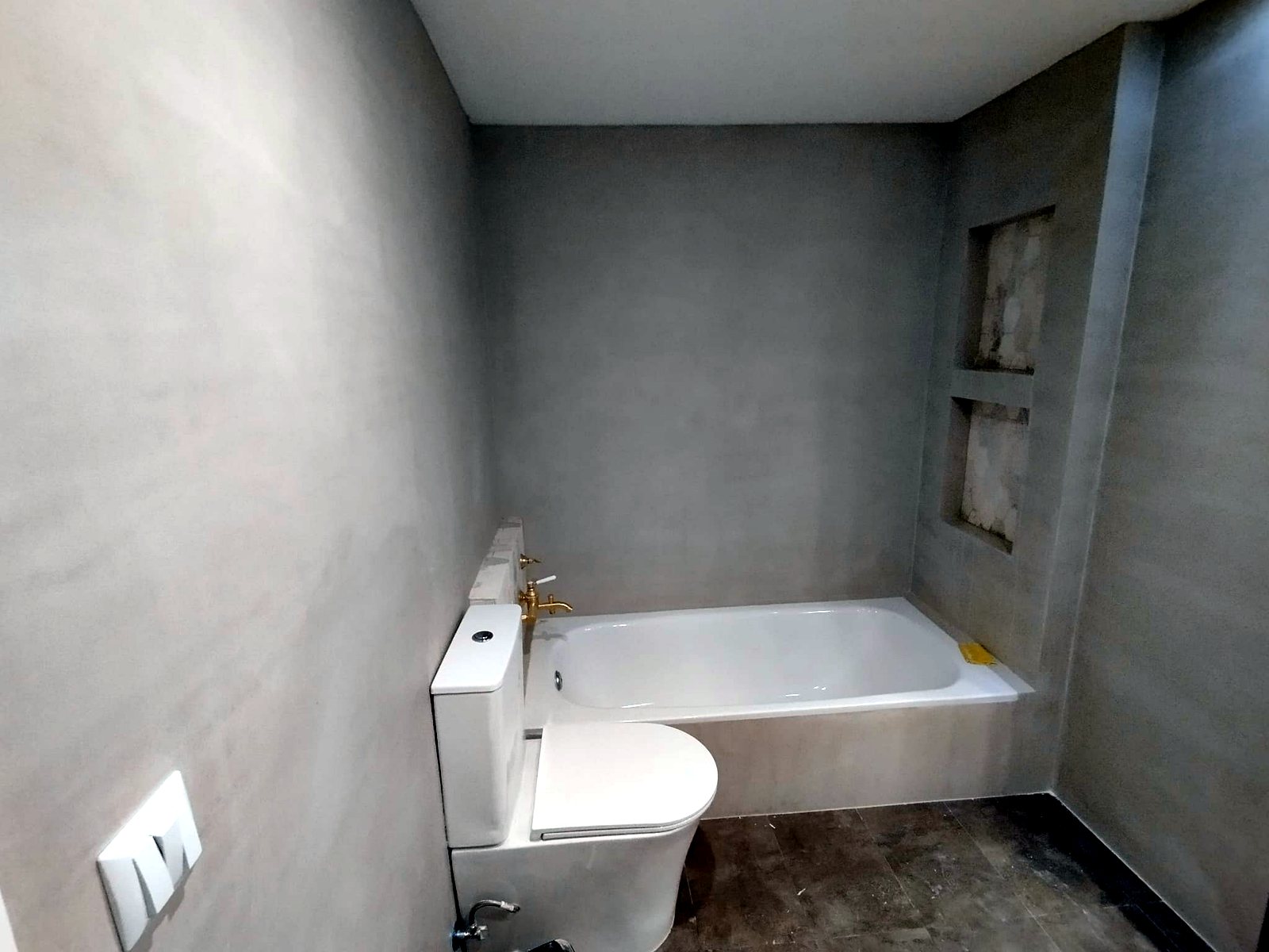 Baño en microcemento por Civitec Reformas
